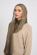 Modal Şal light olive