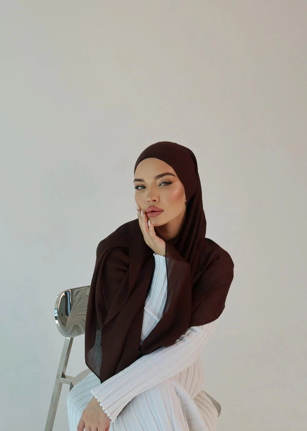 Modal Şal Kahverengi