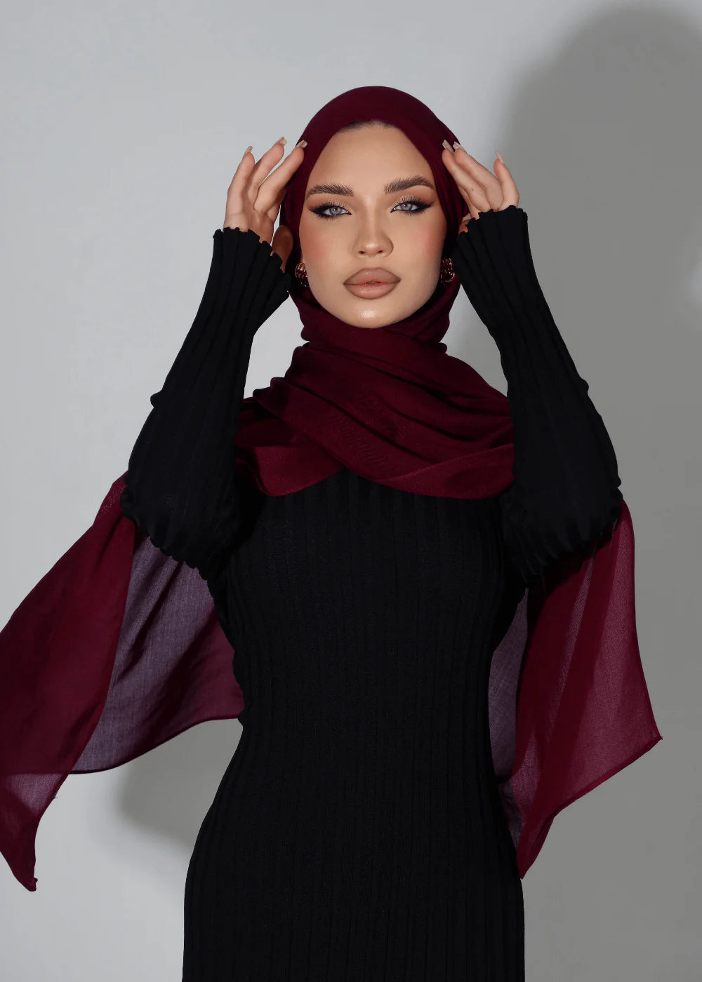 Modal Şal Bordo